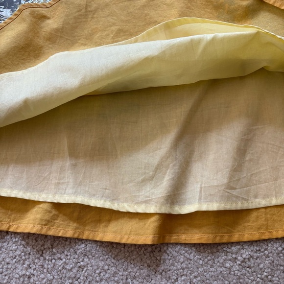 Isda & Co Yellow & Silver Floral Skirt - Picture 4 of 8